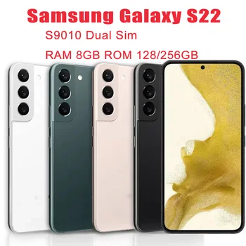 Оригинальный Разблокированный Samsung Galaxy S22 5G с двумя Sim-картами S9010 6,1 