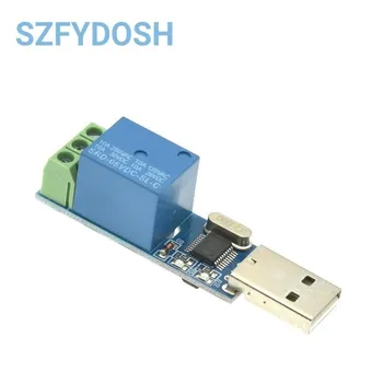 Релейный модуль USB типа LCUS-1 Электронный преобразователь печатной платы USB Интеллектуальный переключатель управления