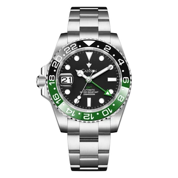 CADISEN 2023 Новые Модные Часы Бизнес Топ Люксовый Бренд Часы Из Нержавеющей Стали Водонепроницаемые Светящиеся Наручные Часы