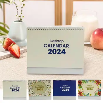 Настольный Календарь на 2024 год Настольный Ежемесячный Планировщик Настольный Офисный Настольный график