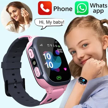 Детские Часы Call Kids Smart Watch Детские GPS SOS Водонепроницаемые Смарт-Часы с Отслеживанием Местоположения SIM-карты Детские Часы Для Childr