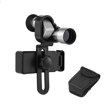 Портативный монокуляр с карманным зумом 8X20 HD, открытый портативный телескоп для кемпинга, похода, наблюдения за птицами