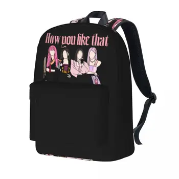 Модный Черный рюкзак Розовые Милые мультяшные уличные рюкзаки Мужские Высококачественные Мягкие Школьные сумки Повседневный рюкзак