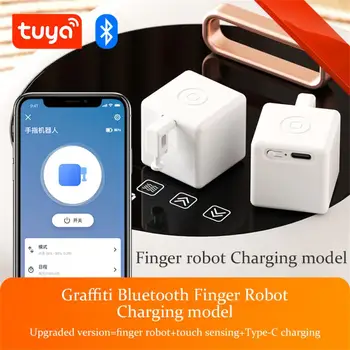 Tuya Bluetooth Fingerbot, умный Fingerbot, кнопка переключения, умный таймер жизни, голосовое управление, работает с Alexa Google Assistant