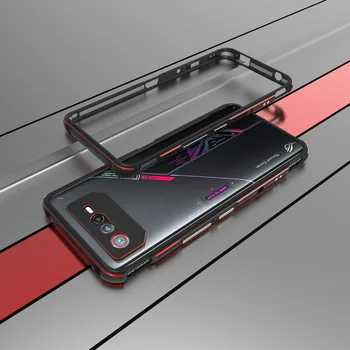 Для Rog Phone 5 3 6 Ультратонкий Металлический Алюминиевый Бампер С рамкой Чехол Для Asus Rog Phone 6 Rog6 Pro С металлической рамкой Чехол