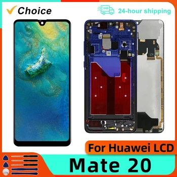 Choiec Для Huawei Mate 20 ЖК-дисплей HMA-AL00 Сенсорный Экран Дигитайзер Для Huawei HMA-L09 HMA-L29 Запасные Части