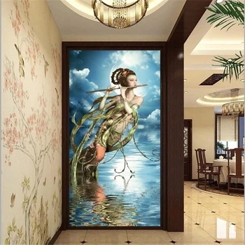 Пользовательские обои beibehang 3d фотообои Fei Xian визуальный эффект крыльцо фон обои декоративная роспись Papel de parede