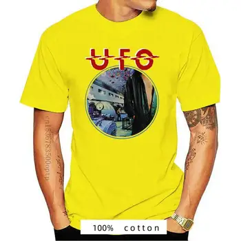 Мужская одежда VTG 70 UFO - Lights Out Album 1977 футболка с перепечаткой Whitesnake Blackfoot Dio США