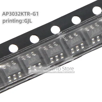 10 шт./лот AP3032KTR-G1 AP3032KTR Шелкотрафаретная печать GJL SOT23-6 посылка Оригинальный оригинальный драйверный чип
