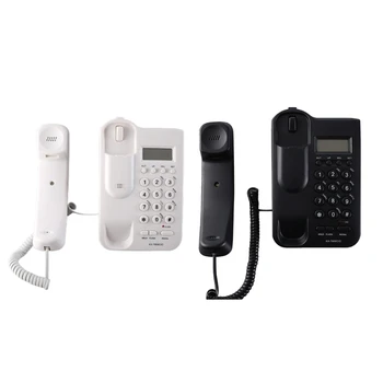 Телефон с дисплеем вызывающего абонента Стационарный телефон для домашнего офиса Настольный челнок