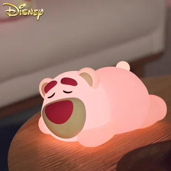 Disney Toy Story Lotso Многофункциональная настольная лампа Night Light Прикроватная тумбочка для детской спальни Sleep Light Подарок на выпускной