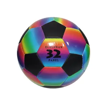 Спортивные принадлежности Футбольный мяч из водонепроницаемого ПВХ, прочная игрушка для занятий футболом в помещении, устойчивая к износу, Идеально подходит для экструзии