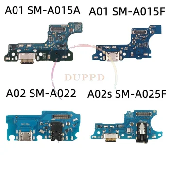 Оригинальное Новое USB Зарядное Устройство Зарядная Плата Док-порт Разъем Для Samsung Galaxy A01 A015 A02 A022 A025 A03 A02S A03S A03s A035 A032