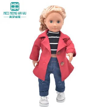 Кукольная одежда для 17-дюймовой 43-сантиметровой куклы Toy Born, Хлопчатобумажная куртка, пуховик, мультяшный костюм, подарки для девочек