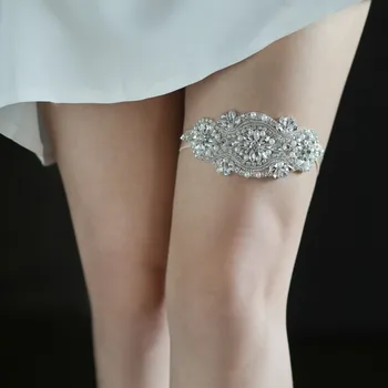 Кольцо для ног невесты с хрустальным камнем, Корсаж, свадебный аксессуар, пояс для украшения ног