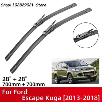 Щетки передних стеклоочистителей для Ford Escape Kuga 2013-2018 Лобовое Стекло Windscreen Window 28