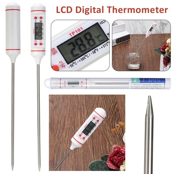 Новый ЖК-цифровой термометр для изготовления свечей, мыла, плавления воска, ремесел, кухонного термометра для приготовления пищи