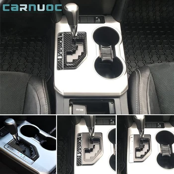 Для Toyota Camry 2012 2013 2014 Декоративные Аксессуары для интерьера автомобиля, наклейки для автоматической коробки передач из углеродного волокна