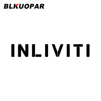 Автомобильная наклейка BLKUOPAR INLIVITI Простые Солнцезащитные Виниловые Штампованные Водонепроницаемые Виниловые наклейки Креативная Доска для серфинга Графика для декора ноутбука