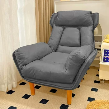 Скандинавские стулья Розовая опора, Роскошный Одноместный диван-кресло для японских взрослых, Эргономичная мебель для салона Fauteuil в бархатном стиле, Гостиная