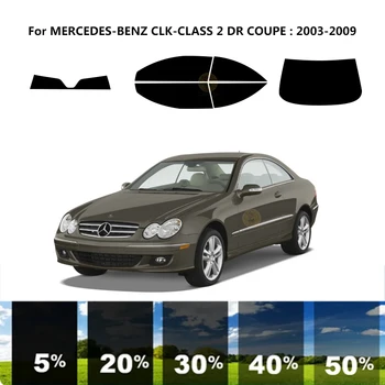 Предварительно Обработанная нанокерамика car UV Window Tint Kit Автомобильная Оконная Пленка Для MERCEDES-BENZ CLK-CLASS C209 2 DR COUPE 2003-2009