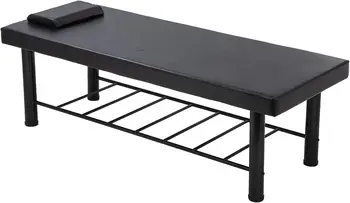 Массажный стол стационарная массажная спа-кровать длиной 75 дюймов и шириной 29,5 дюймов сверхмощный стационарный массажный стол кровать кровать для физиотерапии с