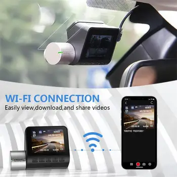 Видеорегистратор 4K GPS WIFI 24h Парковочный Монитор Dash Cam Ночного Видения Двойная Камера Для Автомобильного Видеомагнитофона Задний Видеорегистратор Передний И Задний 2 Видеорегистратора