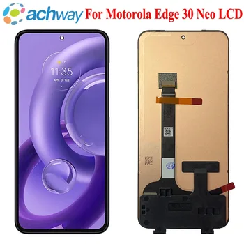 Протестировано Новое для Motorola Edge 30 Neo ЖК-дисплей с сенсорным экраном, дигитайзер в сборе для Moto Edge 30 Lite, сменный экран дисплея