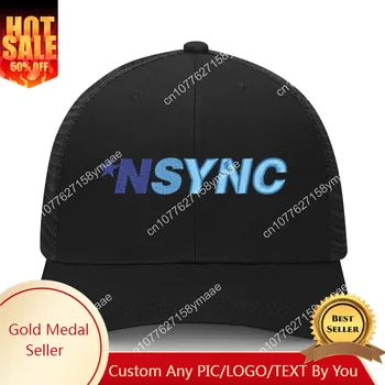 'N Sync Поп-Группа Музыкальная Шляпа С Вышивкой Мужская Женская Спортивная Бейсболка Хип-Хоп Дышащие Летние Головные Уборы На Заказ Шапки Логотип