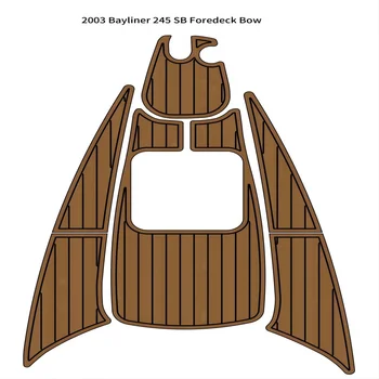 Качественный 2003 Bayliner 245 SB Коврик для носа на носу лодки из пены EVA, коврик для палубы из искусственного тика