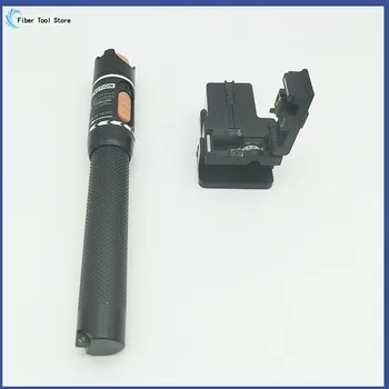 Волоконно-оптические инструменты Профессиональный измеритель оптической мощности МИНИ-волоконный кливер для резки кабеля FTTH VFL Волоконно-оптическая ручка с красной подсветкой