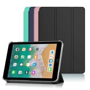 Флип-чехол для Планшета iPad 9,7 2017 2018 Funda из Искусственной Кожи Smart Cover Для iPad 5-6-го поколения A1822 A1823 A1893 Folio Capa