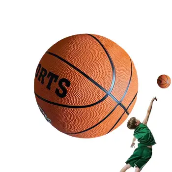 Баскетбол На Открытом Воздухе Профессиональные Баскетбольные Мячи С Резиновой Подкладкой Высокой Плотности Для Внутреннего Баскетбола На Открытом Воздухе Износостойкий Размер Спортивных Мячей