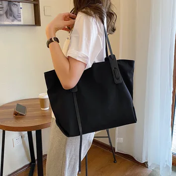 2023 Модная сумка-тоут Повседневная женская сумка большой емкости Качественная ткань Оксфорд Простые дизайнерские женские роскошные сумки
