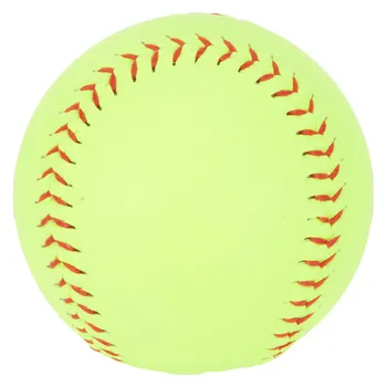 Тренировочный мяч для софтбола официального размера 12 дюймов, тренировочный мяч без опознавательных знаков, прочный Для использования с высокой точностью.
