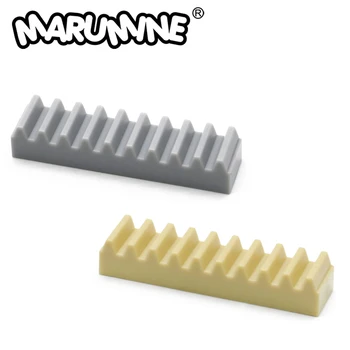 Marumine Classic 3743 Gear 1x4 Rack Technology Строительные Блоки MOC 100ШТ Сборочное Оборудование Робот Игрушка Кирпич Аксессуары