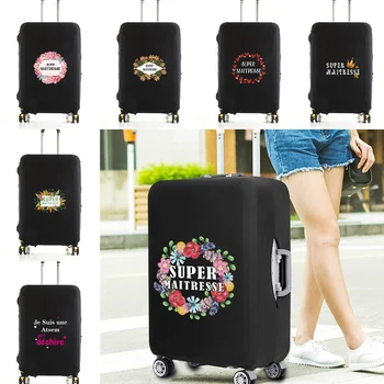 Новый чехол для багажа в виде цветка, защитный чехол для чемодана, 18-32 дюйма, дорожные аксессуары, сумка-тележка, чехол для чемодана