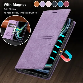 Кожаный чехол с магнитной застежкой для Samsung Galaxy A14 A34 A54 A13 A23 A33 A53 A73 A52 A72 A51 A71 A50, чехол-бумажник для карт, чехол-книжка