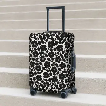 Чехол для чемодана K-Kates с цветочным принтом, Роскошный модный эластичный чехол для багажа S-Spades, Бизнес-протектор