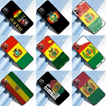 Чехол для телефона с флагом Боливии для iPhone 14 15 Pro Max XS X XR Чехол для iPhone 13 12 Mini 11 Pro Max 7 8 Plus