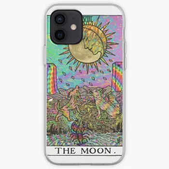 Psychadelic Tarot The Moon Чехол для телефона Iphone Snap, Настраиваемый для iPhone 6 6S 7 8 Plus 11 12 13 14 Pro Max Mini X XS XR Max