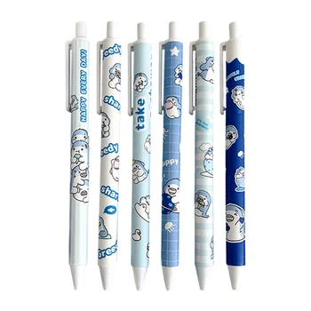 3 шт. пластиковая ручка-роллер высокого цвета, канцелярские принадлежности