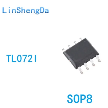 10ШТ Операционный усилитель TL072I, TL072IDR, TL072C, TL072CDR SOP8