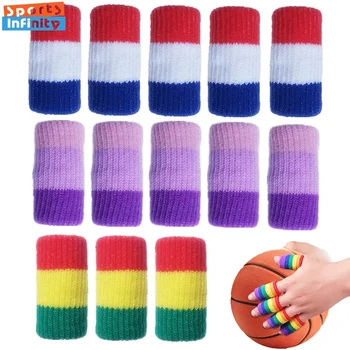 Красочный чехол для пальцев Спортивная защита для пальцев Волейбольная защита для Бадминтона Баскетбольная защита для суставов пальцев