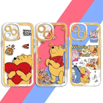 Чехол для телефона Disney Winnie Bear Tigger для Apple iPhone 8 12 Mini 14 Pro 15 Plus XR 11 X XS 13 Pro Max SE 7 6s Чехол