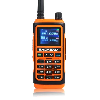 Baofeng UV-17Pro GPS Портативная Рация 65-108 МГц Air Band VHF UHF 136-174 МГц 400-520 МГц FM-Радио Шесть Полос Freq Копия Водонепроницаемый