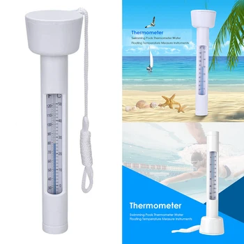 Прочный Плавающий термометр для бассейна, портативный, легко считываемый фонтан данных, спа-центр для сауны, спа-салона и горячего источника