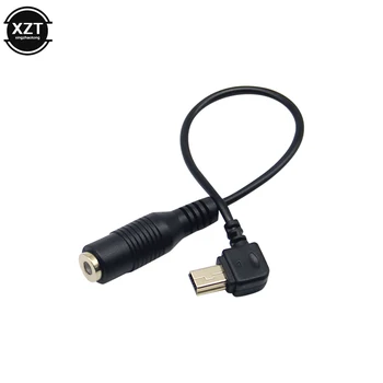 3,5 мм микрофон Mini USB внешний микрофон аудио адаптер кабель для передачи данных для GoPro Hero 4 3 + аксессуары для экшн-камеры