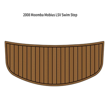 2008 Коврик для ступенчатой платформы для плавания Moomba Mobius LSV для лодки из вспененного тикового дерева на палубе