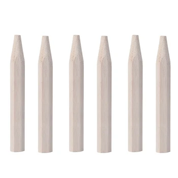 Ручка для ракетки для бадминтона 6шт, деревянная ручка для бадминтона, ремонт ракетки для бадминтона, G5